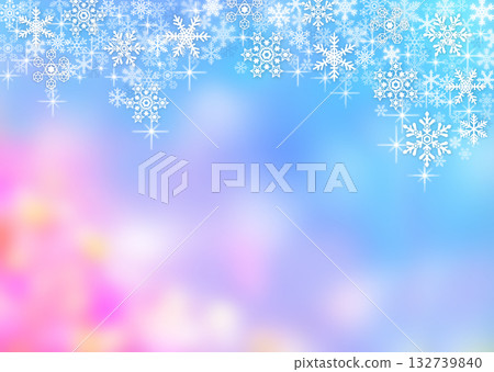 雪水晶背景材料 雪水晶背景材料 132739840