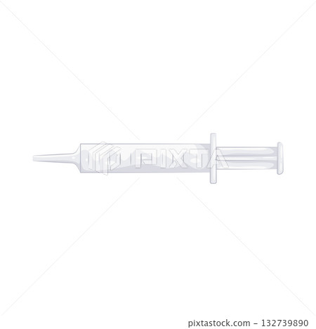 Illustration of syringe Illustration of syringe 132739890