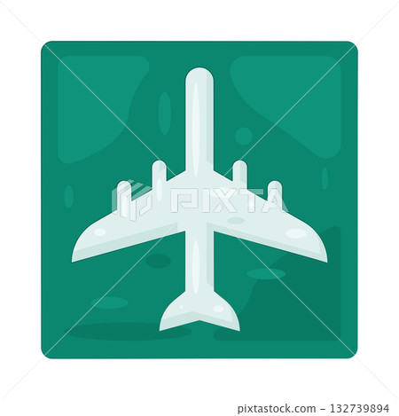Illustration of airport sign Illustration of airport sign 132739894