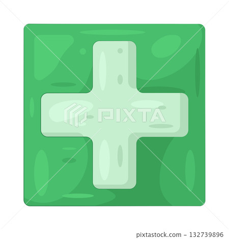 Illustration of hospital sign 132739896