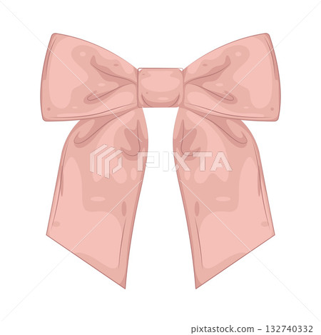 Illustration of ribbon Illustration of ribbon 132740332