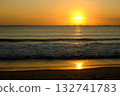 Beautiful sunset in Bali 132741783