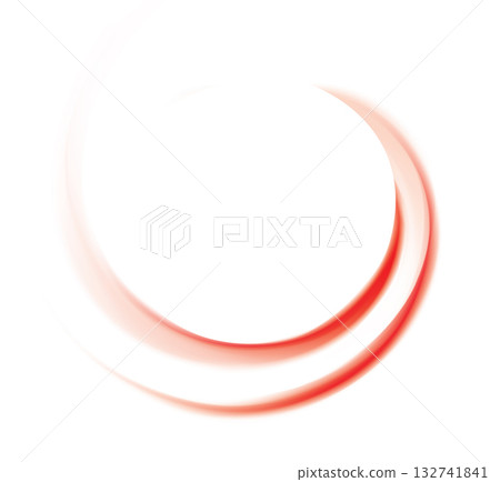 Vector swirling red backdrop. Juice of red fruits 132741841
