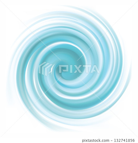 Vector blue swirling backdrop 132741856