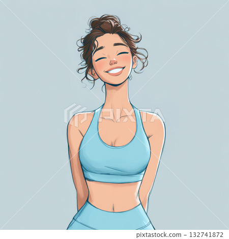 Dress form sewing machine fashion studio glowing fabric futuristic workspace blue light creative modern mannequin inspiring Dress form sewing machine fashion studio glowing fabric futuristic workspace blue light creative modern mannequin inspiring 132741872