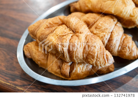 Croissant, croissant bread, croissant pastry, pastry, PPastry Croissants, クロワッサン 132741978