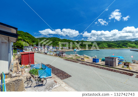 [Toga Port, Akita Prefecture] A quiet fishing village surrounded by nature 132742743