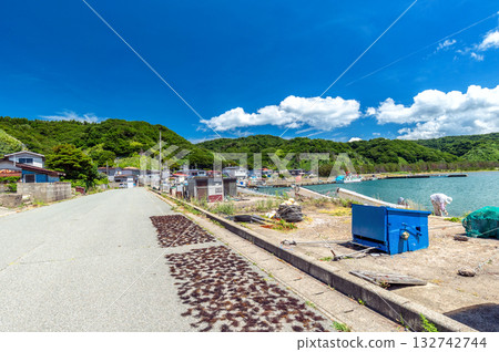 [Toga Port, Akita Prefecture] A quiet fishing village surrounded by nature 132742744