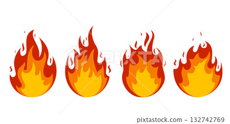 fire blaze set fire blaze set 132742769