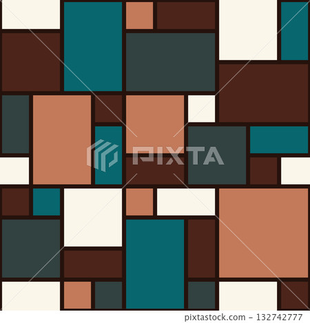 mosaic seamless pattern 132742777