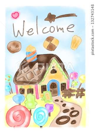 Fairytale Gingerbread House 132743148