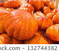 A wonderful collection of ripe pumpkins for Halloween and as a harvest. 132744382