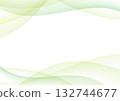 Green abstract wave background: A refreshing and clean gradient design 132744677