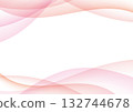 Pink abstract wave background - gentle and warm gradient design 132744678
