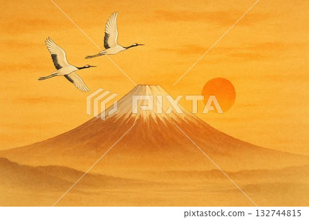 日出和天鵝 日出和天鵝 132744815