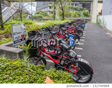 Bicycle sharing port (Chuo-ku, Tokyo) Bicycle sharing port (Chuo-ku, Tokyo) 132744994