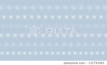 Set of snowflake dividers vector graphic Set of snowflake dividers vector graphic 132745081