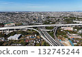 [Drone Aerial Shooting] Tohoku Expressway Kawaguchi JCT | View from Kawaguchi to Urawa 132745244