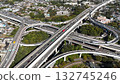 [Drone Aerial Shooting] Tohoku Expressway Kawaguchi JCT | The junction's overpass and its overall appearance 132745246