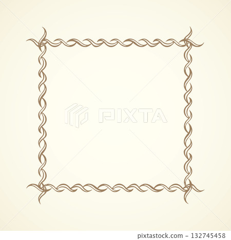 Vignette. Vector drawing Vignette. Vector drawing 132745458