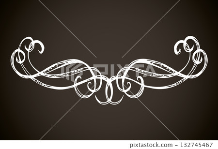 Vignette. Vector drawing 132745467