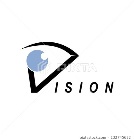 vision eye logo icon vector isolated vision eye logo icon vector isolated 132745652
