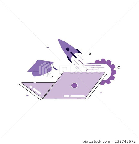 Creative Education technology logo design Creative Education technology logo design 132745672