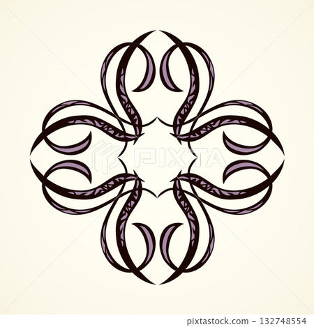 Vignette. Vector drawing 132748554