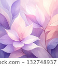 Light pink and purple botanical background 132748937