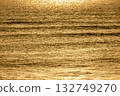 The beautiful shape of the golden ocean [with sunrise sunlight] 132749270