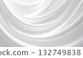 White fabric-like textured drape background 132749838