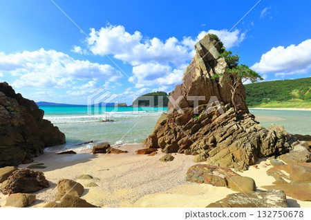 [Nagasaki Prefecture] Takahama Beach, Japan's most beautiful beach (Fukue Island, Goto Islands) 132750678