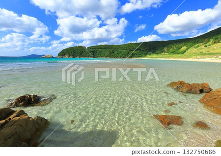 [Nagasaki Prefecture] Takahama Beach, Japan's most beautiful beach (Fukue Island, Goto Islands) 132750686