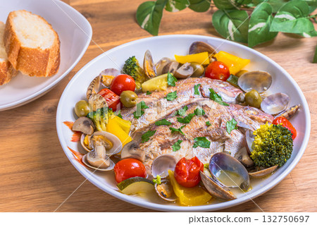 Akuapattsua of sea bream Akuapattsua of sea bream 132750697
