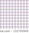 Charming lilac gingham pattern with watercolor texture 132750949