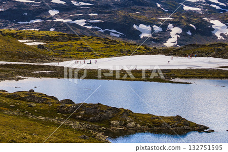 Sognefjellet cross country ski, Norway Sognefjellet cross country ski, Norway 132751595
