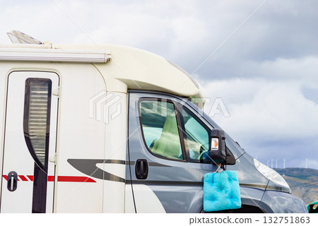 Campervan camping on nature Campervan camping on nature 132751863