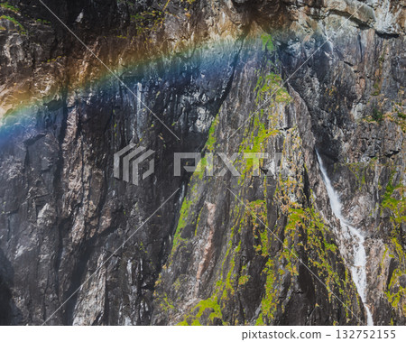 Voringsfossen waterfall, Mabodalen canyon Norway 132752155