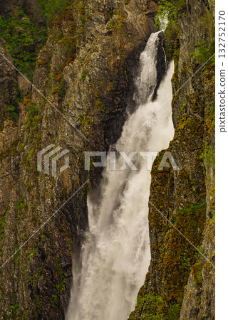 Voringsfossen waterfall, Mabodalen canyon Norway 132752170