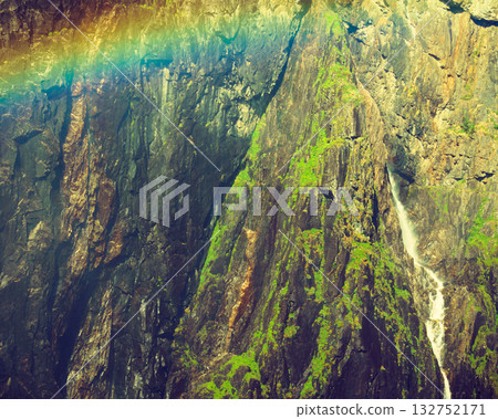 Voringsfossen waterfall, Mabodalen canyon Norway 132752171