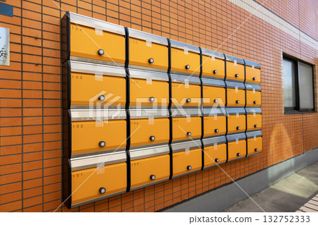 Mailbox of multi-family residences Mailbox of multi-family residences 132752333