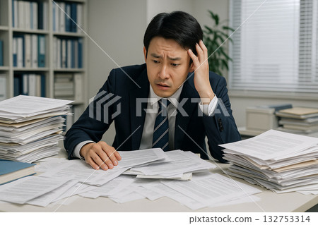 A headache-inducing office scene 0127 132753314
