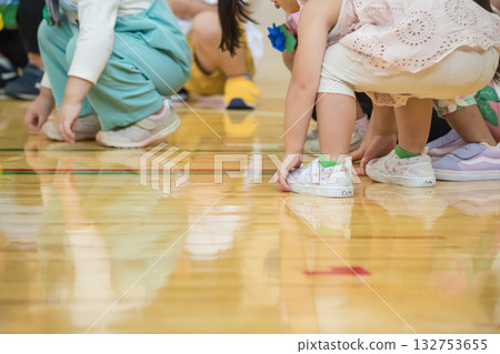 【幼兒園運動會起跑線】 132753655