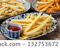 Image of french fries in various flavors 132753672