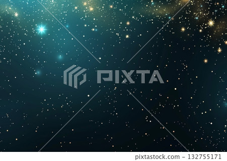 A Beautiful Starlit Canvas of the Infinite Universe, Showcasing a Cosmic Tapestry of Galaxies 132755171