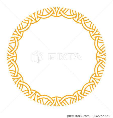 Celtic viking nordic frame for design and decoration Celtic viking nordic frame for design and decoration 132755860