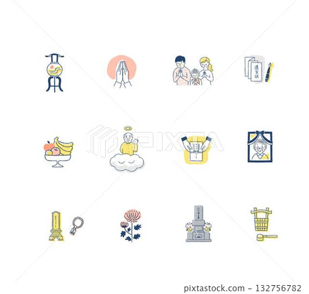 各種佛教儀式圖標集 3 132756782