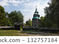Kyiv, Ukraine, September 1, 2025: The wooden Church of St. Nicholas in the Pirogovo Museum in Kyiv 132757184