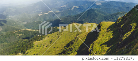 Summer Landscape from Kopren Mountain Peak Summer Landscape from Kopren Mountain Peak 132758173