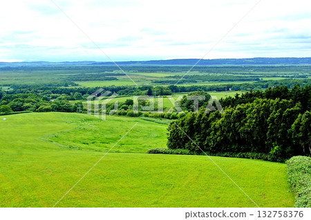 北海道佐呂別平原的風景 北海道佐呂別平原的風景 132758376